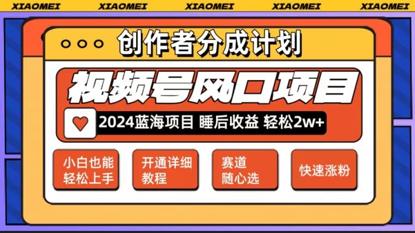 【老人言赛道领域】视频号最新爆火赛道，0粉新号条条过原创热门，小白轻松易上手-副业网