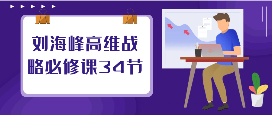 刘海峰高维战略必修课34节-副业网