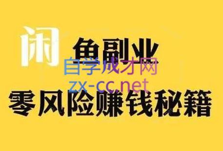 铁逸潇老师·闲鱼电商新手运营教程-副业网