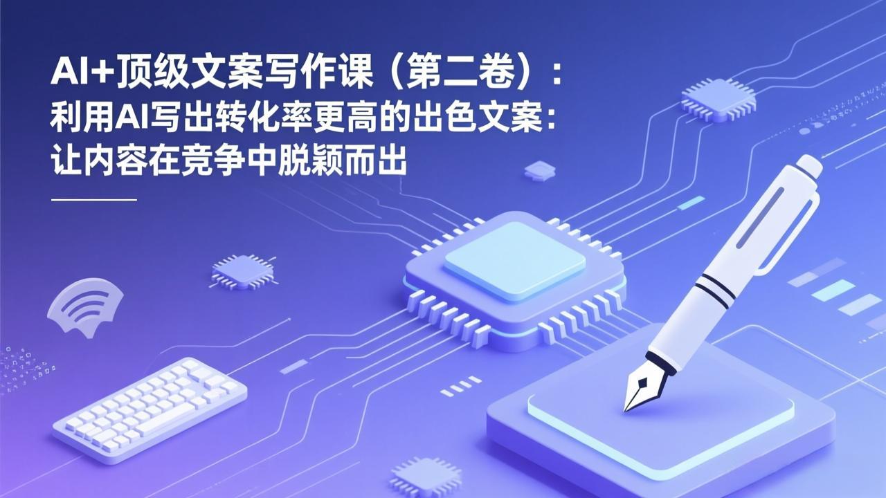 AI+顶级文案写作课(第二卷-副业网