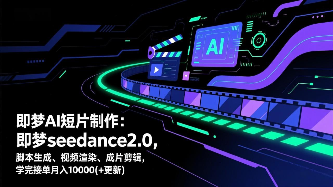即梦AI短片制作(更新-副业网