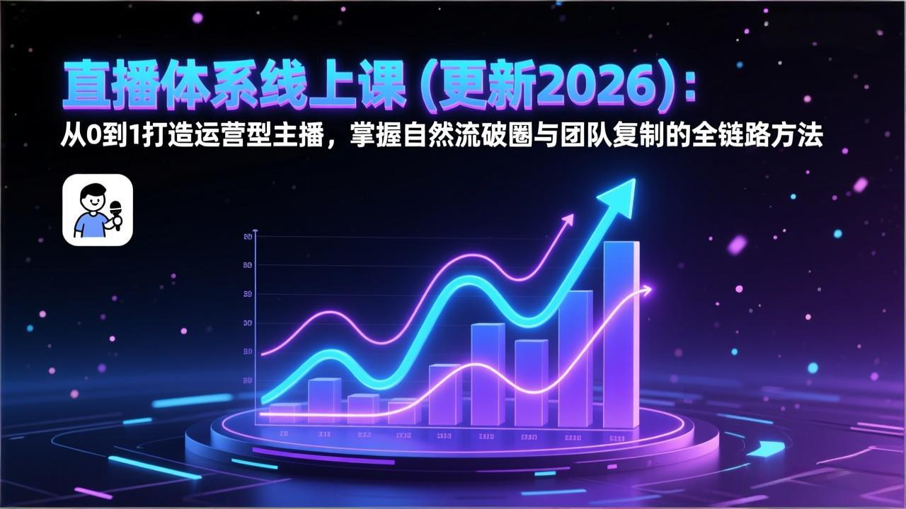 直播体系线上课(更新3月-副业网