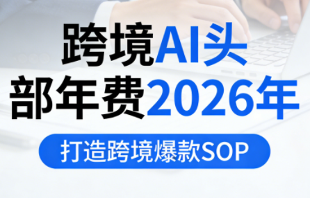跨境AI头部年费2026年，打造跨境爆款SOP(更新3月)-副业网